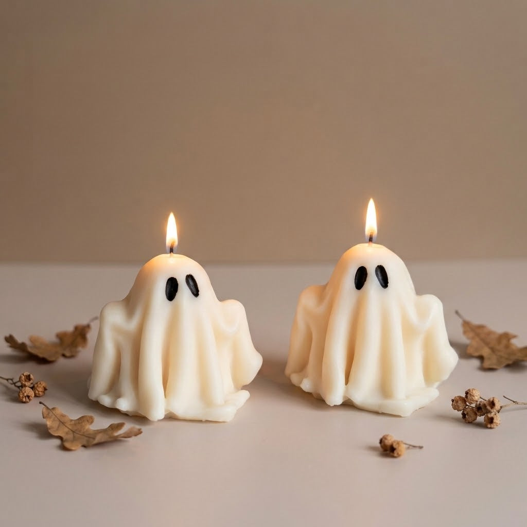 Spooky Ghost Candle